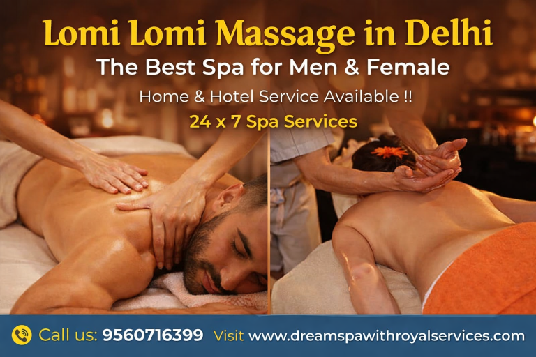 Lomi Lomi massage services in Delhi