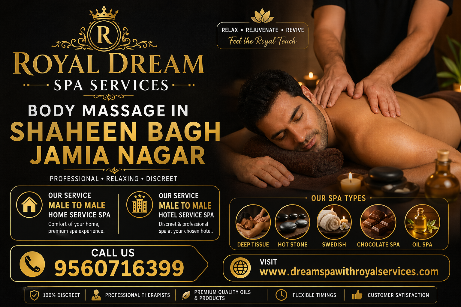 Body Massage in Shaheen Bagh