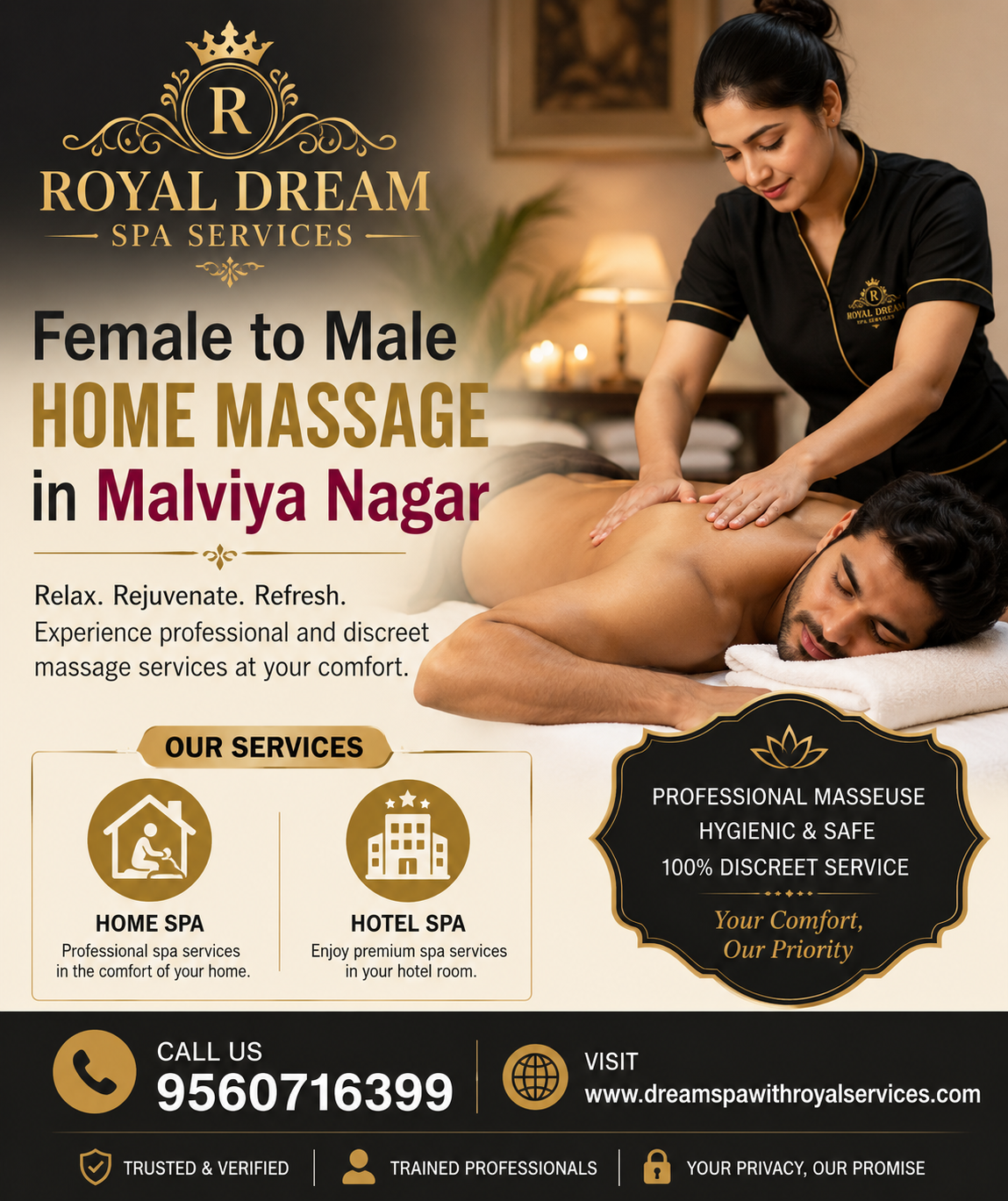 Female Spa in Malviya Nagar