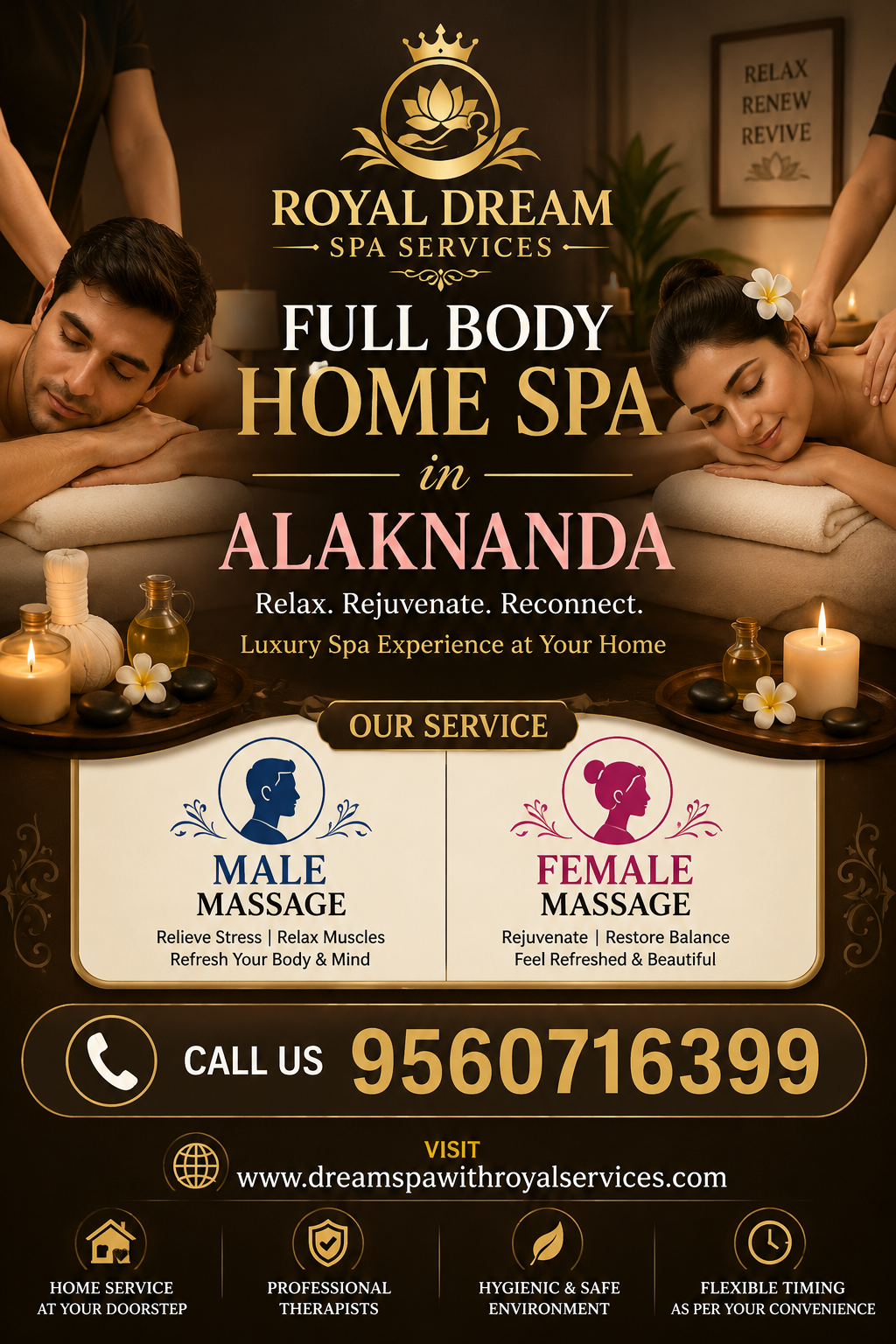 Full Body Home Spa in Alaknanda