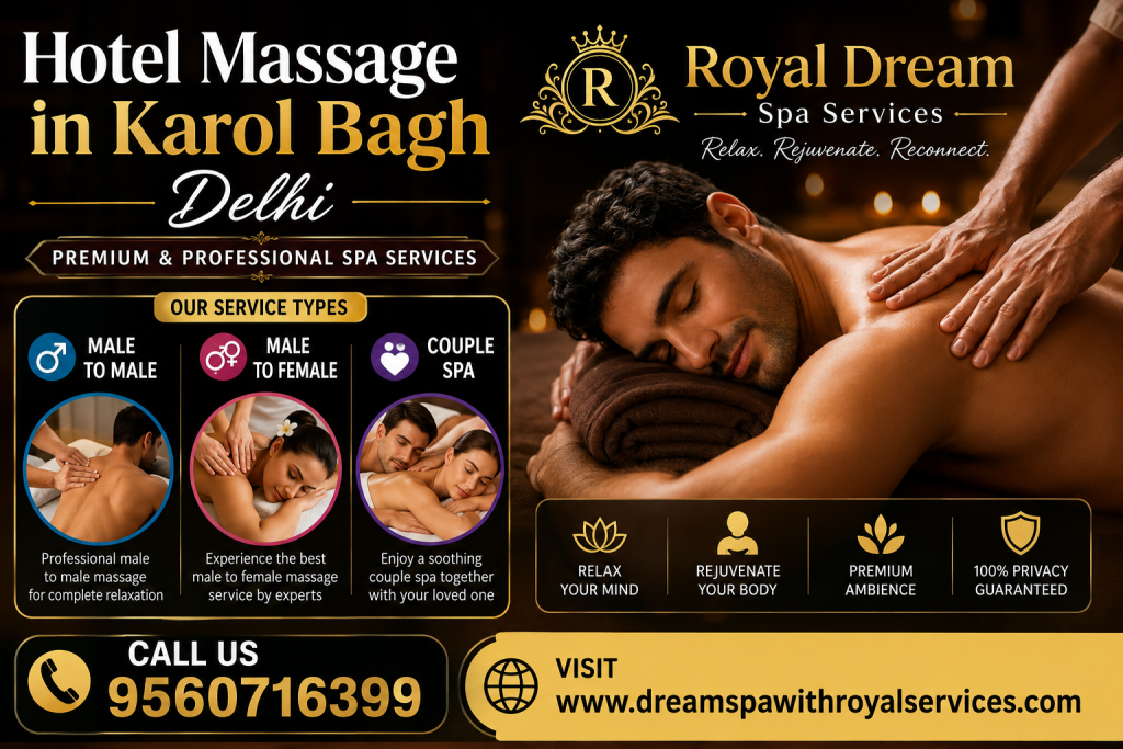Hotel Massage in Karol Bagh Delhi